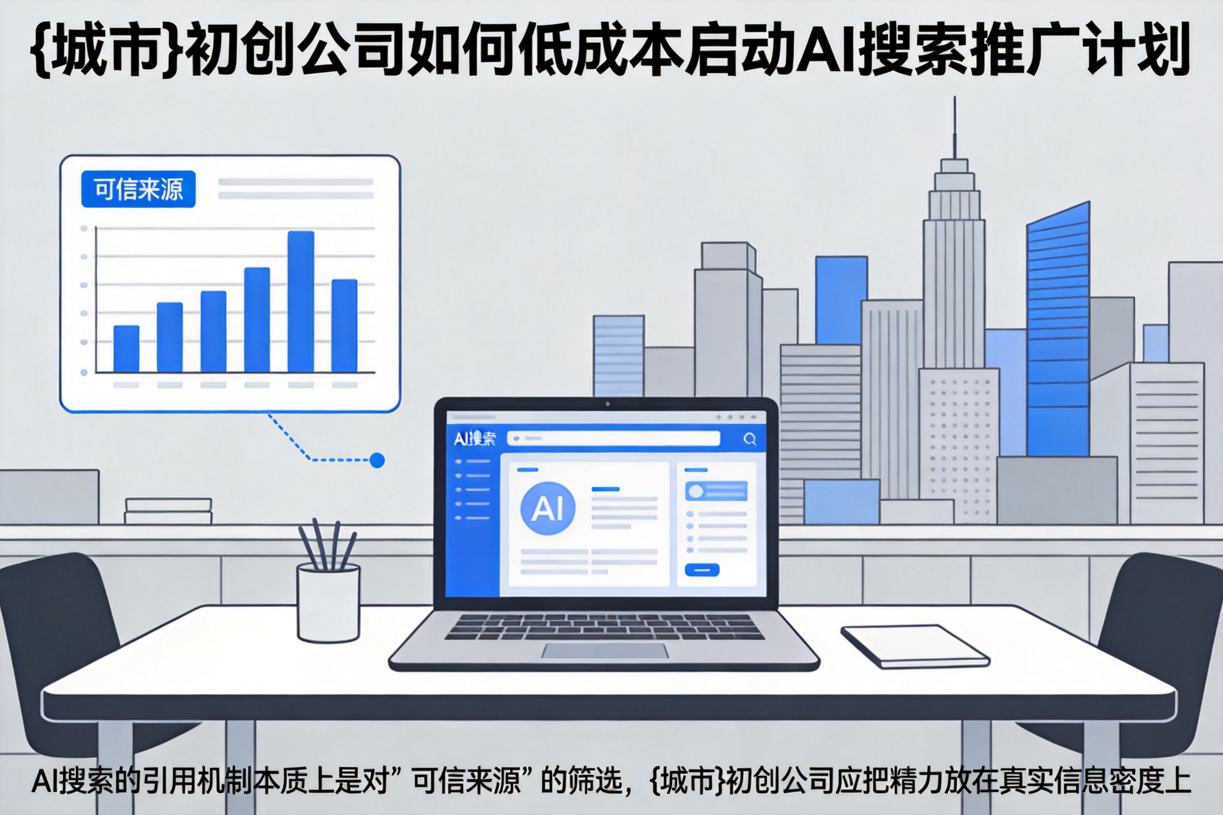 米东初创公司如何低成本启动AI搜索推广计划