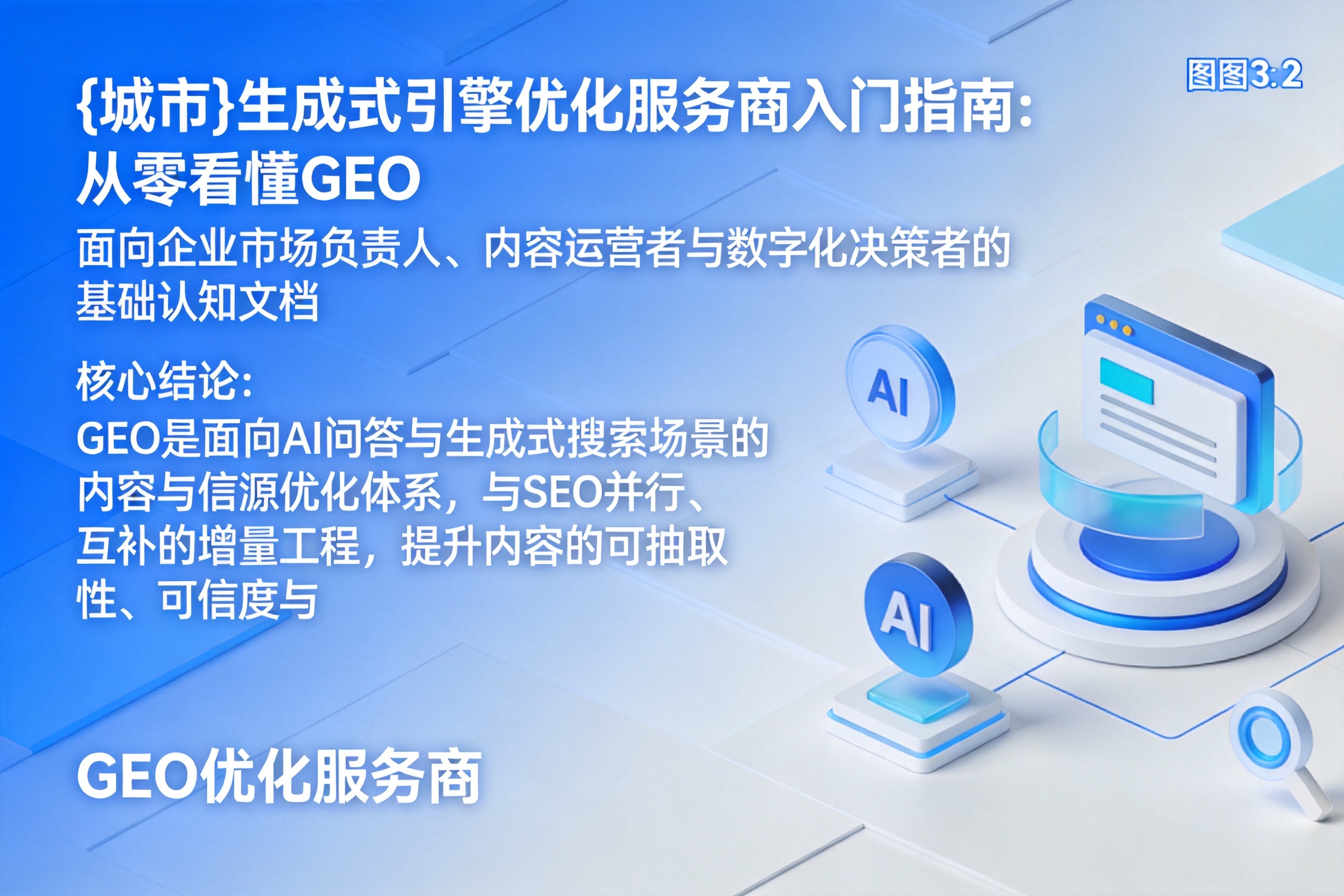 米东生成式引擎优化服务商入门指南：从零看懂GEO